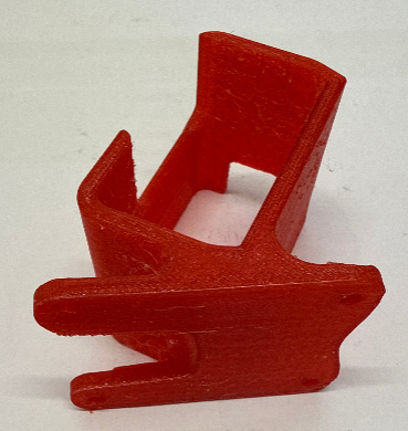 Go Pro Hero Camera Mount 3D Printed - Red (Box 47)