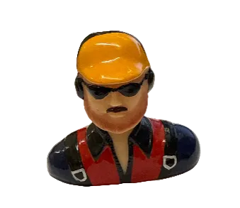 J Perkins Painted Pilot P23 - Red/Blue/Yellow