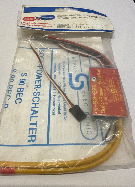 Simprop S-90-BEC Soft Power ESC - 6 to 10cells (nimh)