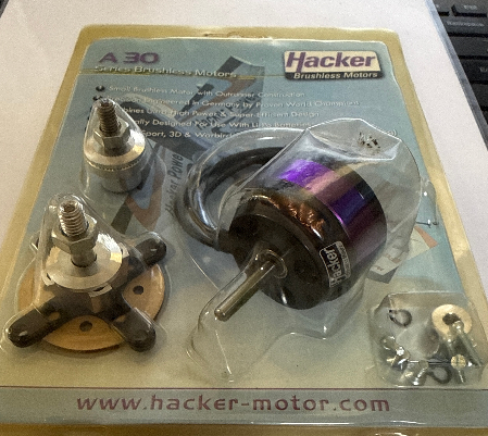 Hacker Brushless Outrunner Motor A30-22 S V3