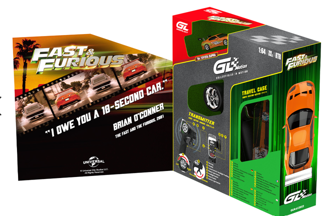 Green Light The Fast & the Furious Brian's Supra - Ready to Run - Pre Order - Expected Late November