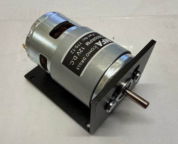 MFA Brushed 775-12 DC Motor (12000rpm - 12V) - Motor & Bracket