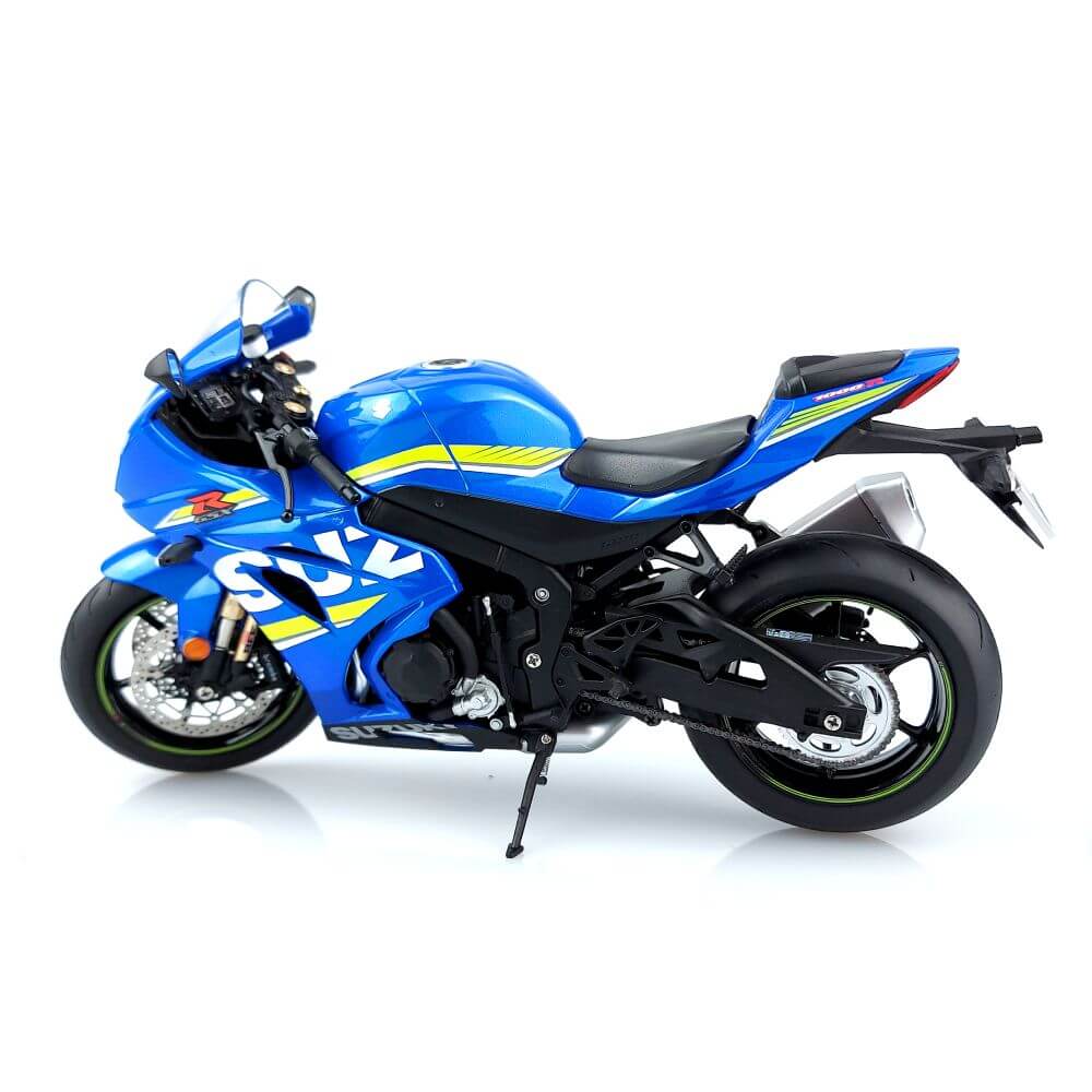 Suzuki GSX-R 1000 DIE-CAST Metal Model BIKE Blue 99000-79N12-R10
