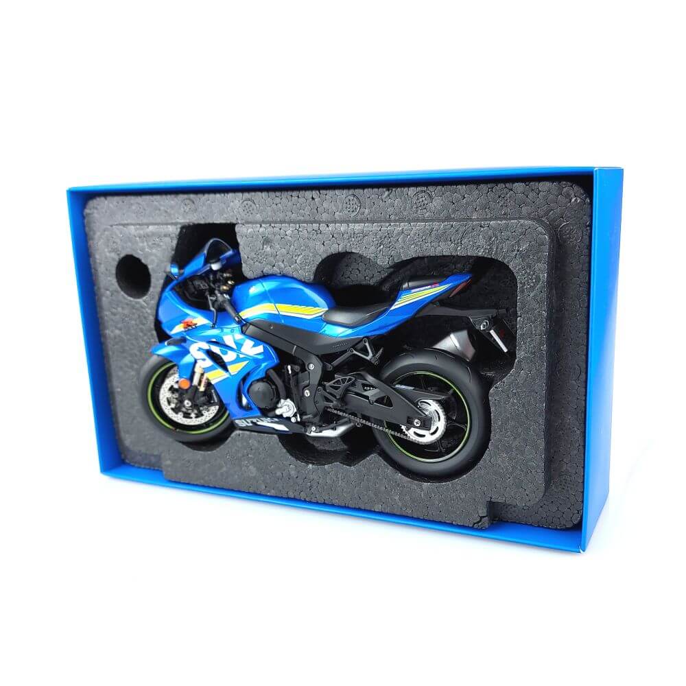 Suzuki GSX-R 1000 DIE-CAST Metal Model BIKE Blue 99000-79N12-R10