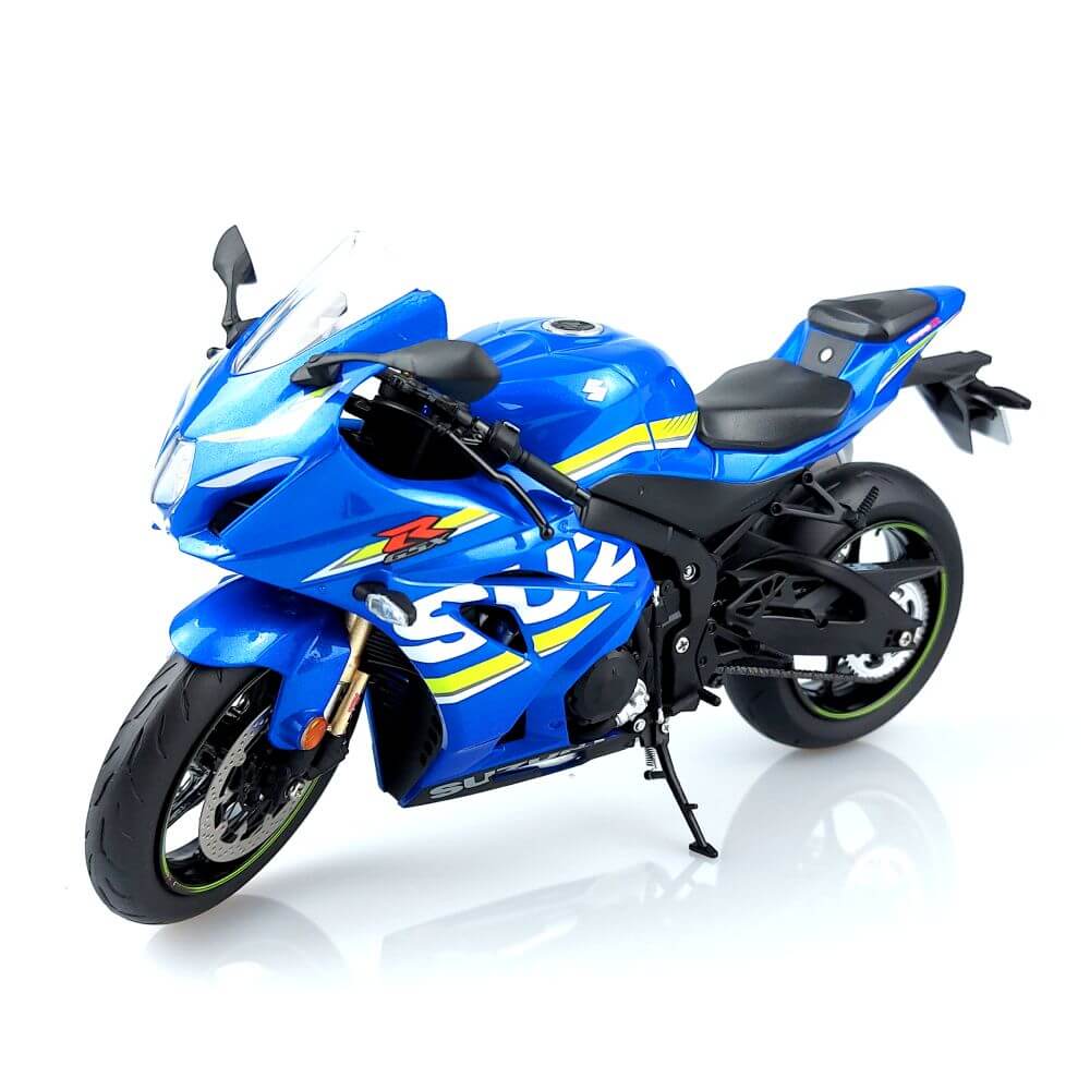 Suzuki GSX-R 1000 DIE-CAST Metal Model BIKE Blue 99000-79N12-R10