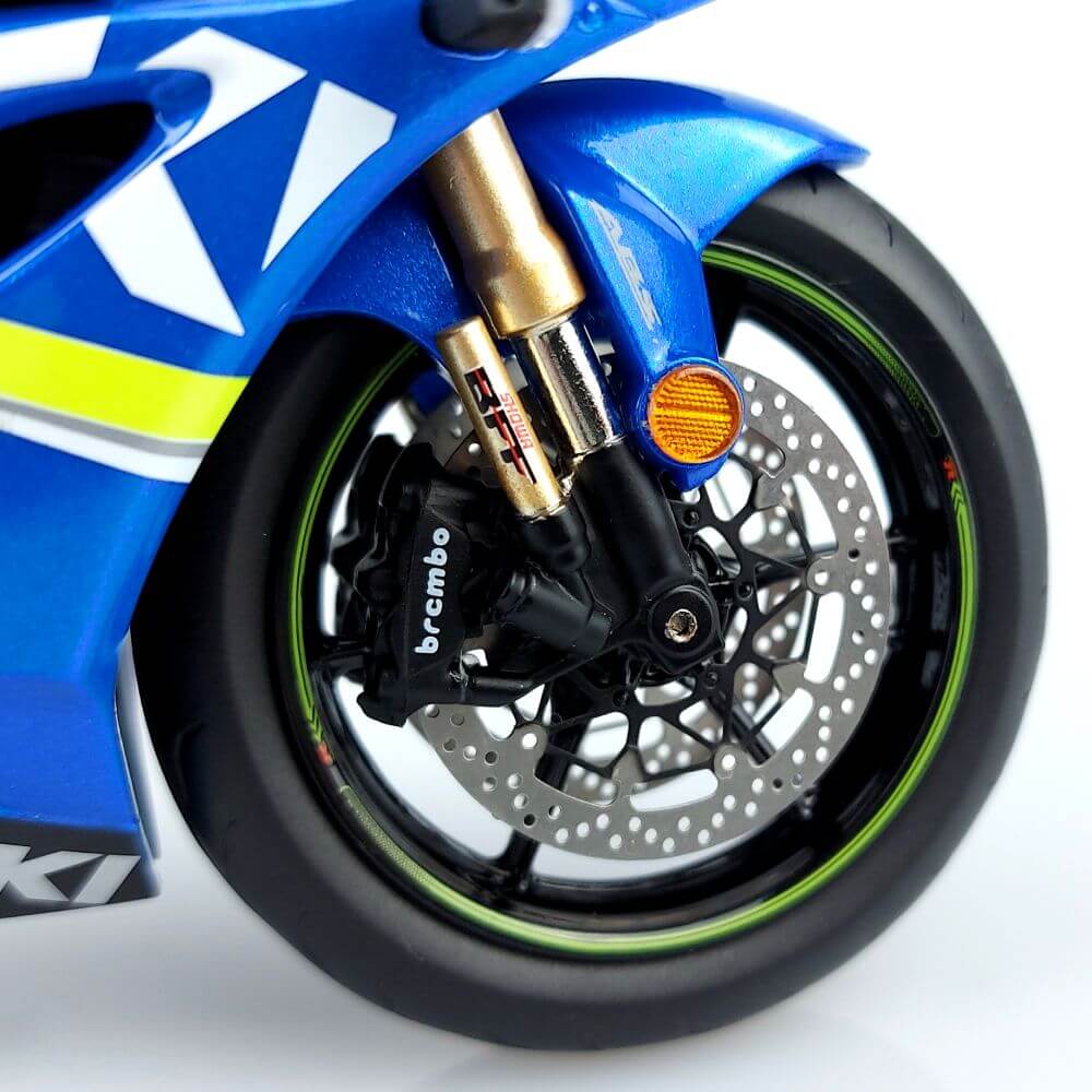Suzuki GSX-R 1000 DIE-CAST Metal Model BIKE Blue 99000-79N12-R10