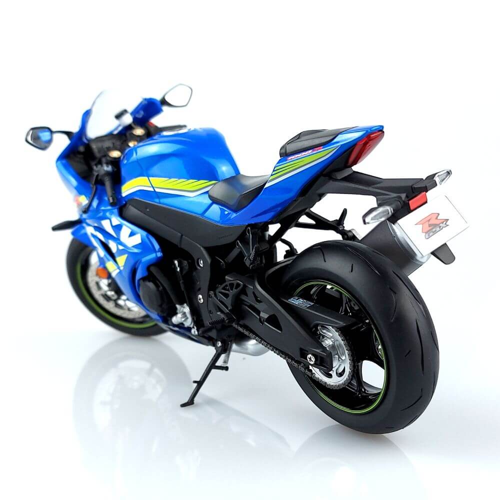 Suzuki GSX-R 1000 DIE-CAST Metal Model BIKE Blue 99000-79N12-R10
