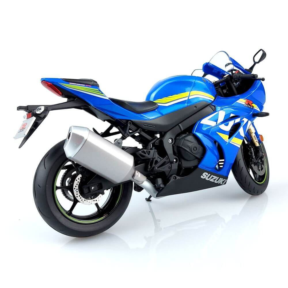 Suzuki GSX-R 1000 DIE-CAST Metal Model BIKE Blue 99000-79N12-R10