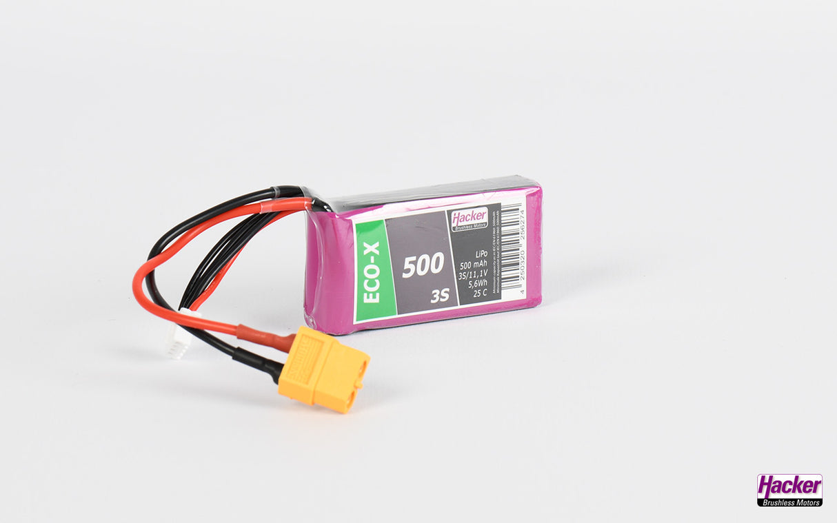 Hacker TopFuel LiPo 25C-ECO-X 500mAh 3S 90500341