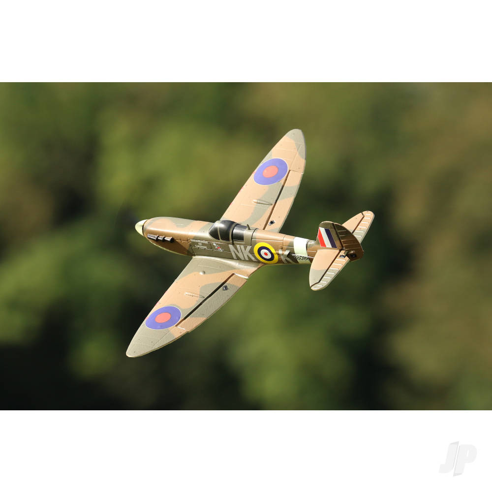 Top RC Spitfire (NKK) RTF 450 (Mode 2) (Brown/Green)