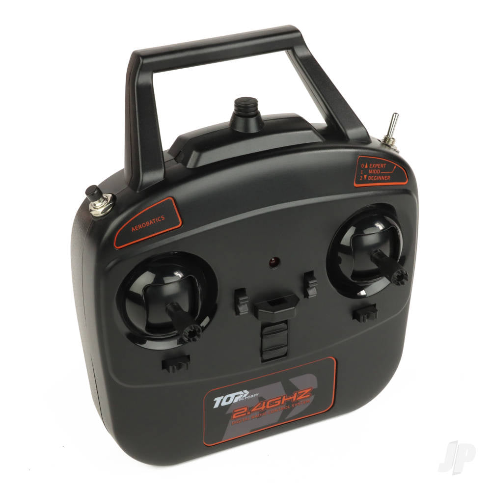 Top RC Mini T-28 RTF (Red / White) - Mode 2 (450mm)