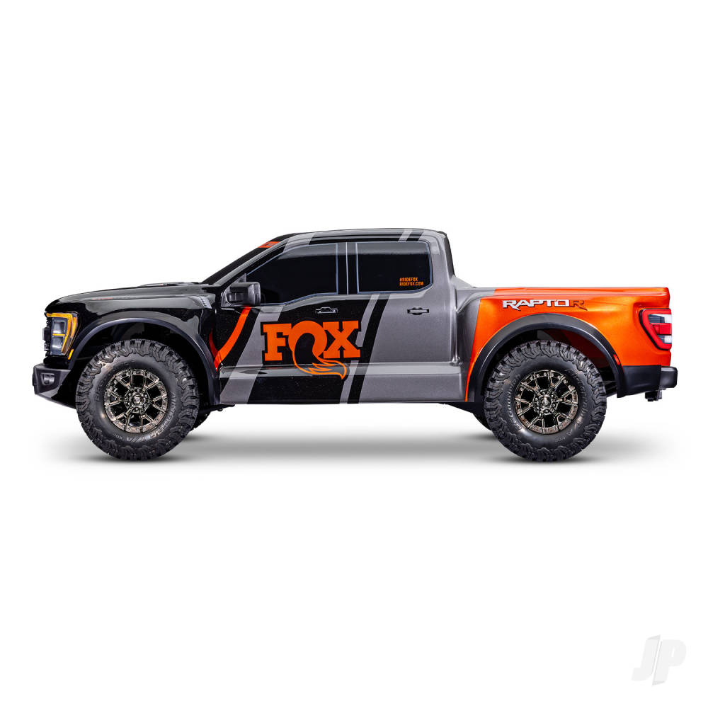 Traxxas Ford Raptor R Ultimate 1:10 Pro Scale 4WD Brushless Electric RTD Replica Truck - FOX1 (+ TQi 2-ch/TSM/VXL-4S/Velineon 540XL - Clipless Body)