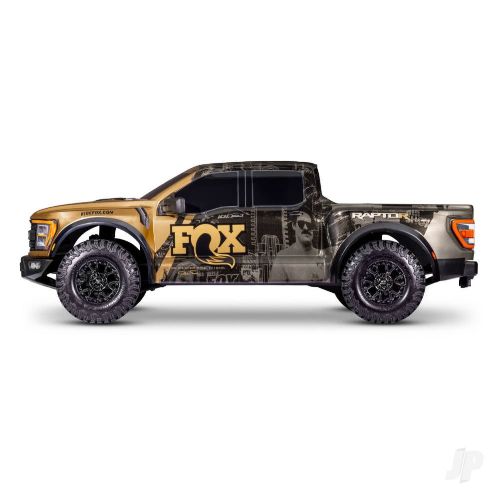 Traxxas Ford Raptor R Ultimate 1:10 Pro Scale 4WD Brushless Electric RTD Replica Truck - FOX Special Edition (+ TQi 2-ch/TSM/VXL-4S/Velineon 540XL/Clipless Body)