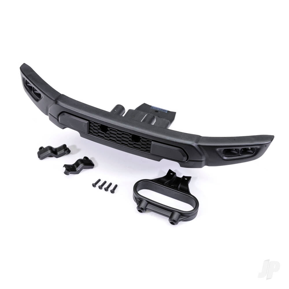 Bumper front/ bumper mount front/ light covers (left & right)/ 2.5x10mm BCS (4) (fits Ford Raptor R)