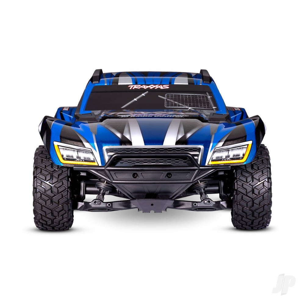 Traxxas Maxx Slash 1:8 6S 4WD Short Course Truck - FD Blue (+TQI 2-ch Link/VXL-6S/Velineon 2000kV/ TSM) FD - EX DISPLAY