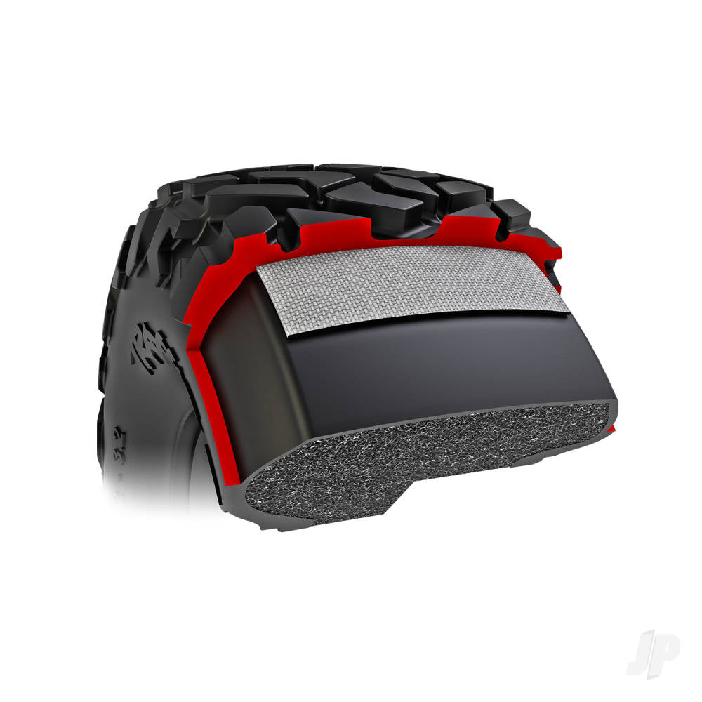 Traxxas Maxx Slash 1:8 6S 4WD Short Course Truck - FD Blue (+TQI 2-ch Link/VXL-6S/Velineon 2000kV/ TSM) FD - EX DISPLAY