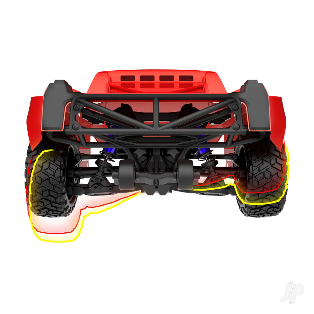 Traxxas Maxx Slash 1:8 6S 4WD Short Course Truck - Red (+TQI 2-ch Link - VXL-6S - Velineon 2000kV - TSM)  - EX-DISPLAY