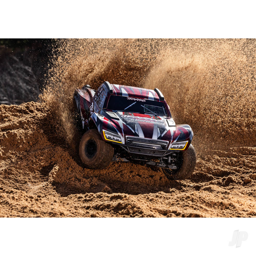 Traxxas Maxx Slash 1:8 6S 4WD Short Course Truck - Red (+TQI 2-ch Link - VXL-6S - Velineon 2000kV - TSM)  - EX-DISPLAY