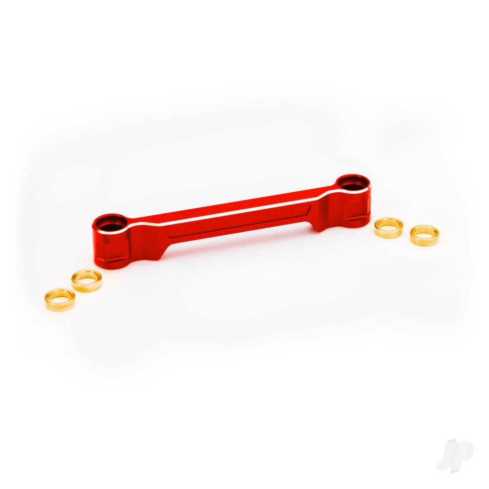 Drag link steering 6061-T6 aluminium (red-anodised)