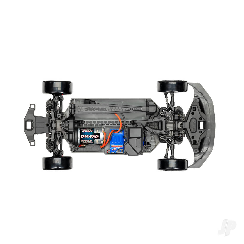 Traxxas 4-Tec Drift 2024 Ford Mustang 1:10 Electric 2WD/Red (+ TQi 3-ch/XL-5/Titan Drift 21T)