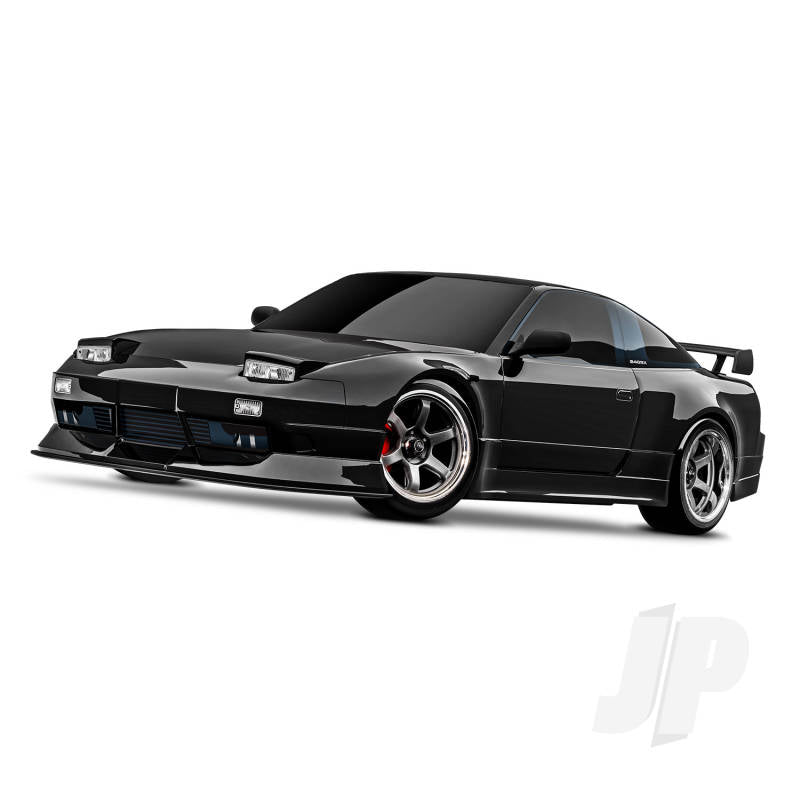 Traxxas 4-Tec Drift Nissan 240SX 1:10 2WD RTR Electric Black (+ TQi 3-ch XL-5 Titan Drift 21T Clipless Body)