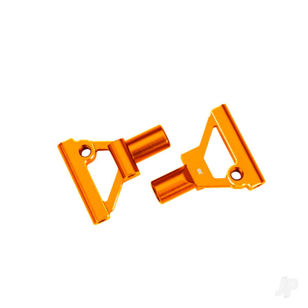 Suspension arms lower front 6061-T6 aluminium (orange-anodised) (left & right)/ 2.5x5mm BCS (with threadlock) (2)