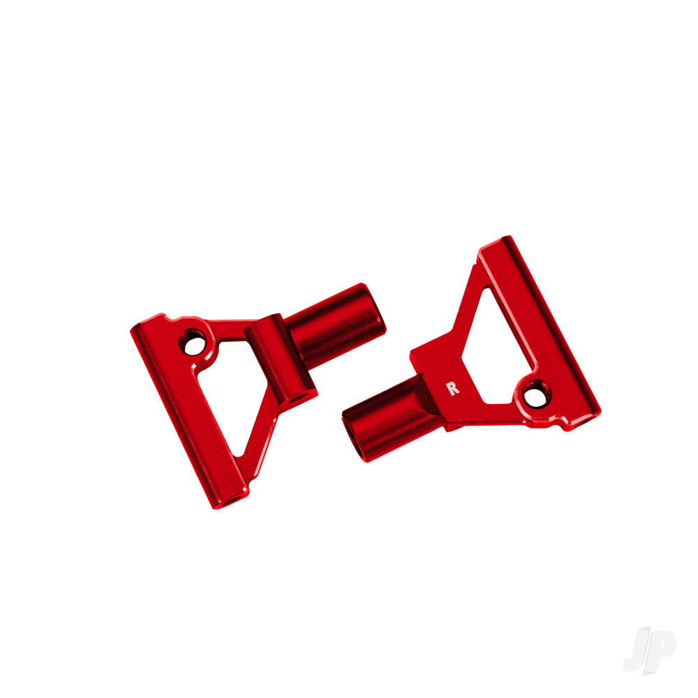 Suspenion arms lower front 6061-T6 aluminium (red-anodised) (left & right)/ 2.5x5mm BCS (with threadlock) (2)