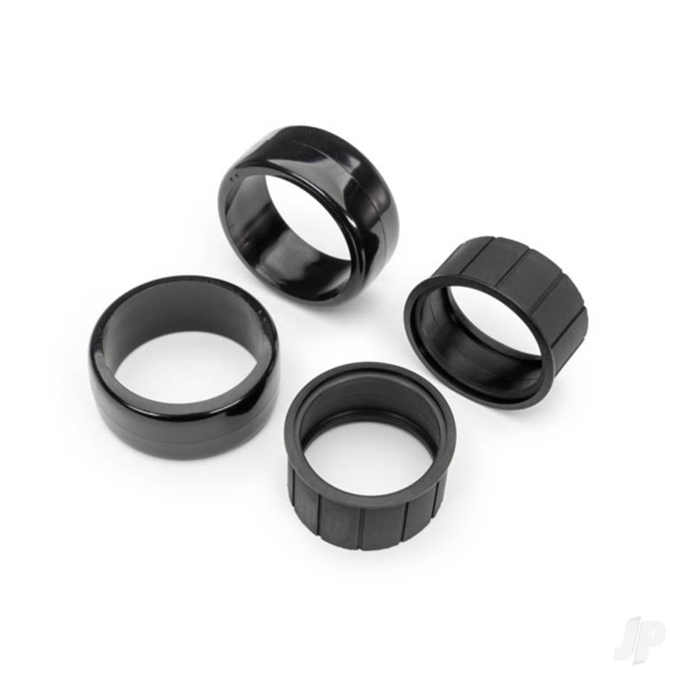 Tyres 1.9 Drift (2 dots soft smooth surfaces)) (rear) (2)/ rubber inserts (2)