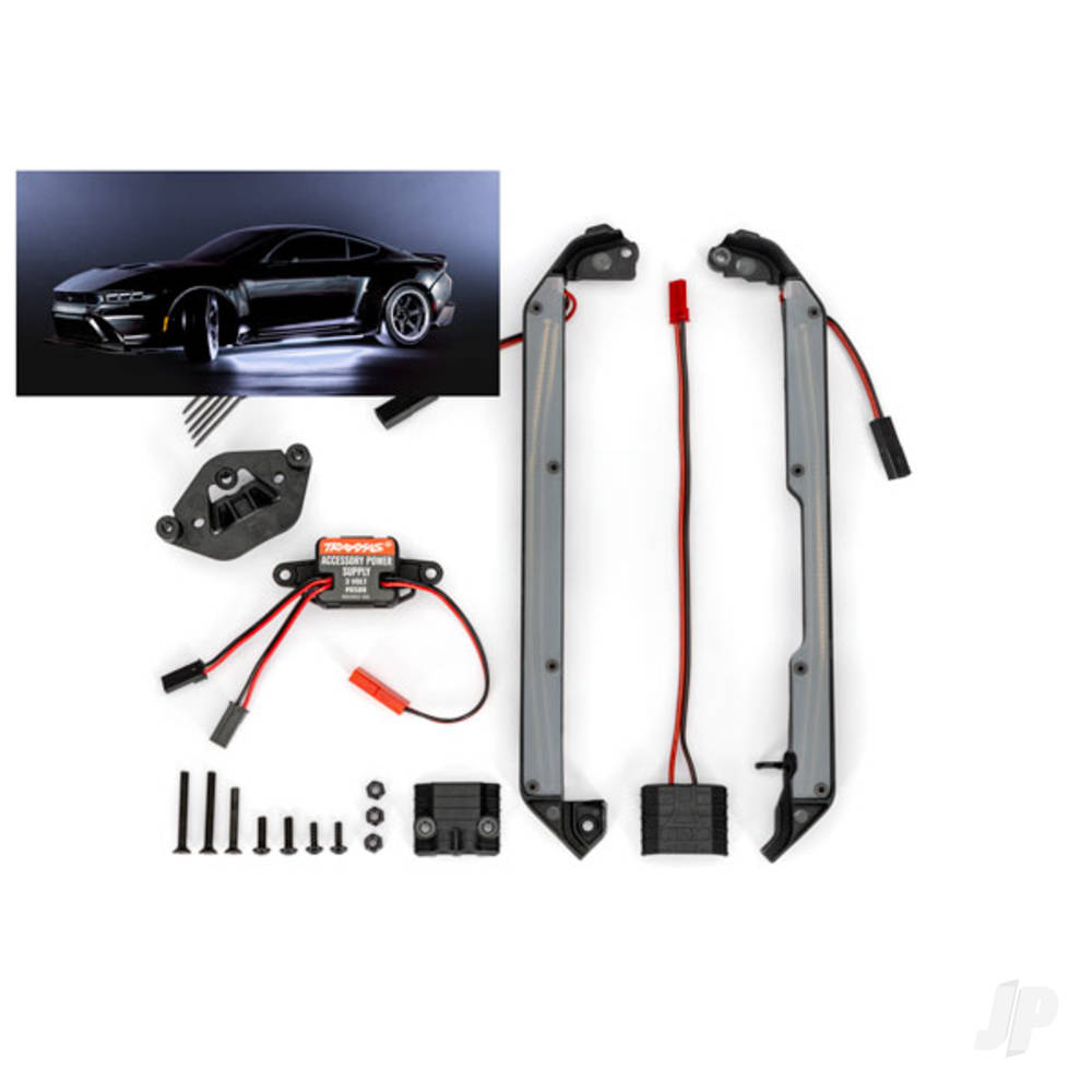 LED light set White complete (underbody) (fits 4-Tec 2.0 or 4-Tec Drift)