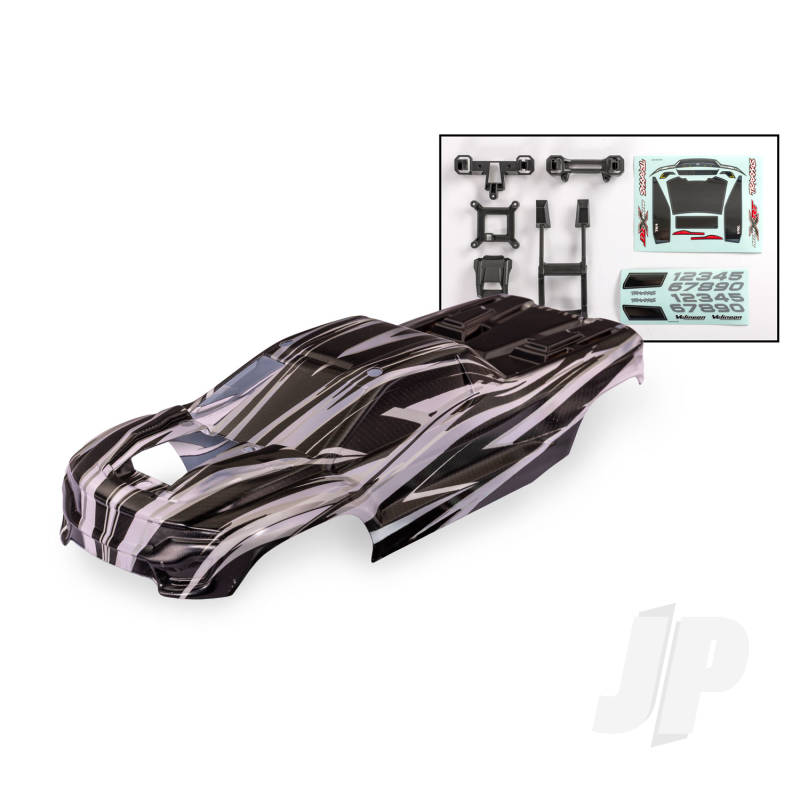 Traxxas Body Mini XRT ProGraphix (graphics are printed requires paint & final colour application) decals