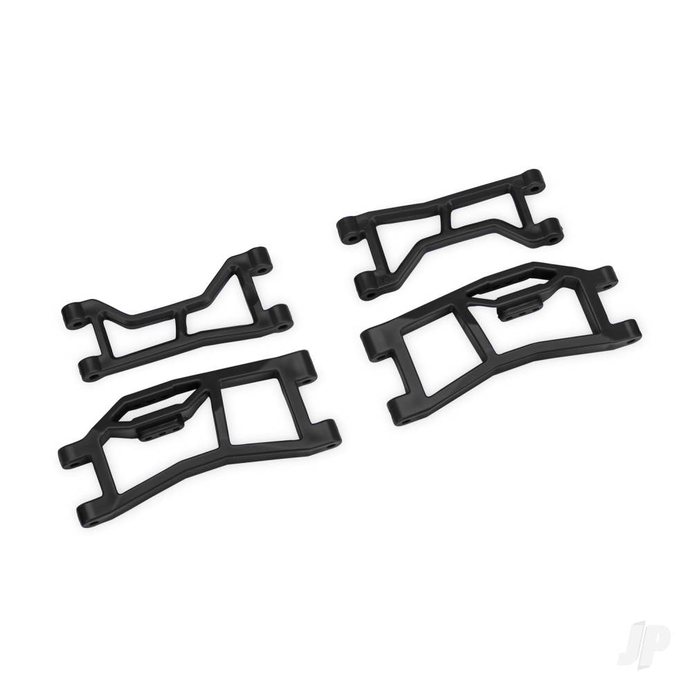 Suspension arms rear (upper left (1) upper right (1) lower left (1) lower right (1)) (for use with #10790 Mini Maxx WideMaxx suspension kit)