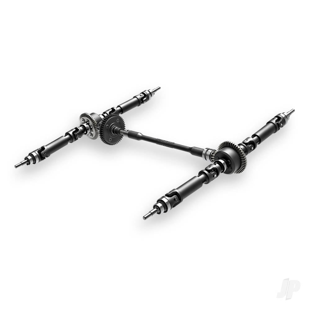 Mini XRT VXL-3S 4WD RTR Race Truck Orange (+ TQi 2-ch VXL-3S 2S LiPo USB-C Charger Clipless Body)