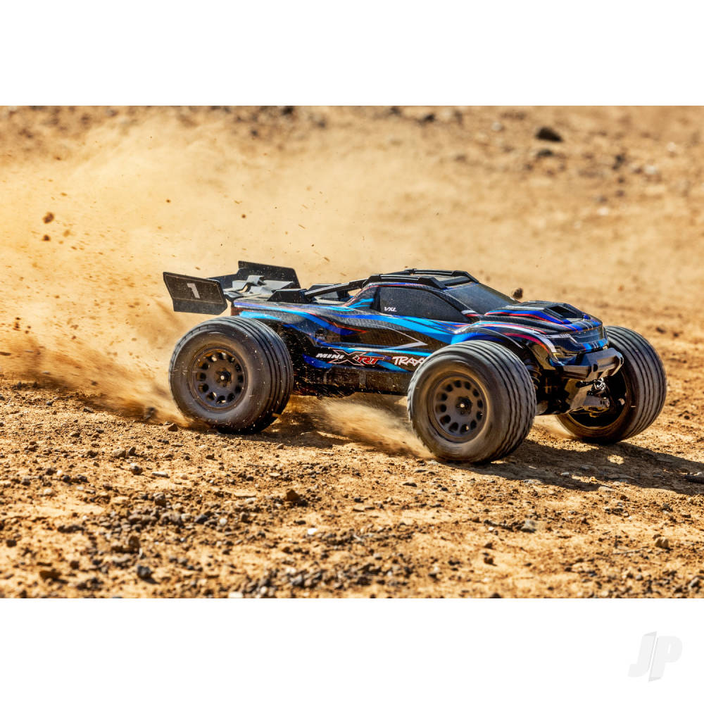 Mini XRT VXL-3S 4WD RTR Race Truck Green (+ TQi 2-ch VXL-3S 2S LiPo USB-C Charger Clipless Body)