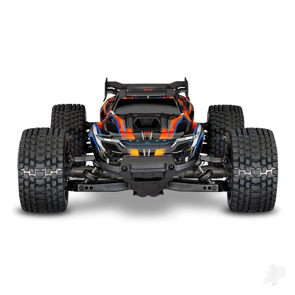 Mini XRT VXL-3S 4WD RTR Race Truck Orange (+ TQi 2-ch VXL-3S 2S LiPo USB-C Charger Clipless Body)