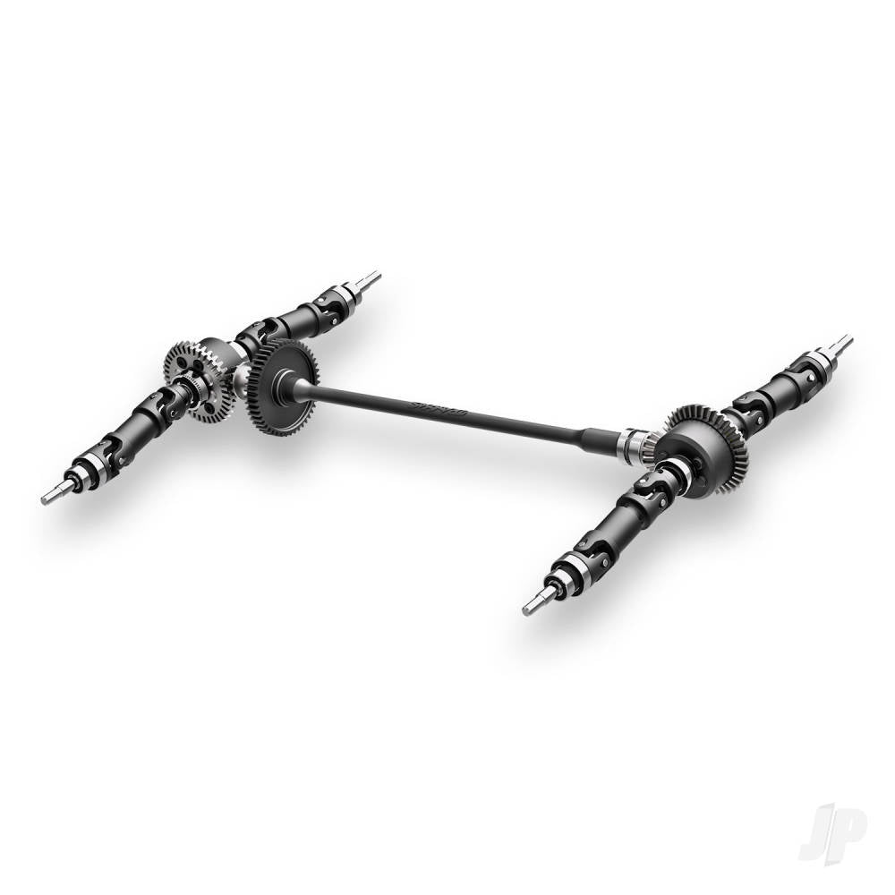 Traxxas Mini Slash BL-2S 4X4 RTR Short Course Truck - Yellow (+ TQi 2-ch/2S LiPo/USB-C Charger/Clipless Body)