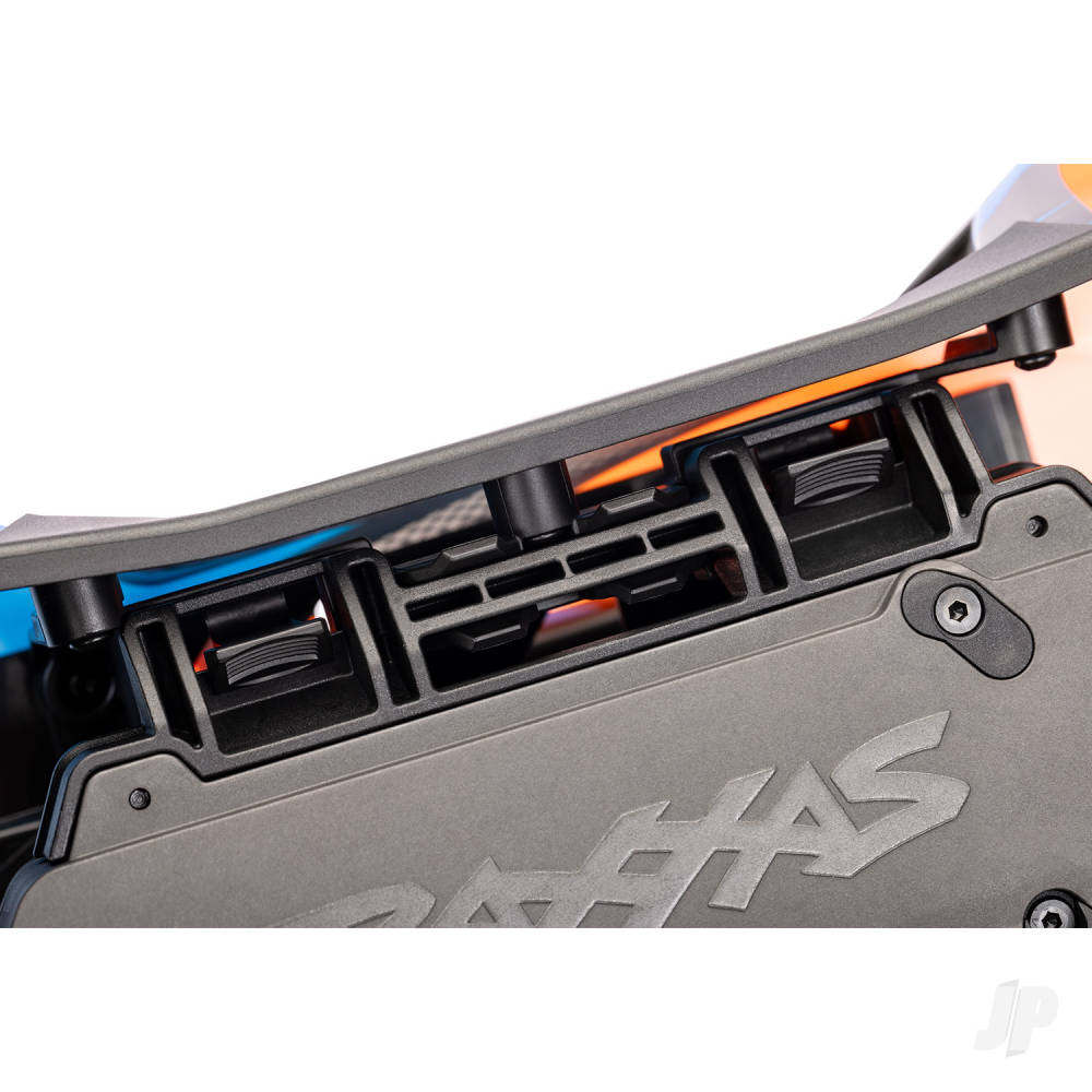 Traxxas Mini Slash BL-2S 4X4 RTR Short Course Truck - Orange (+ TQi 2-ch/2S LiPo/USB-C Charger/Clipless Body)