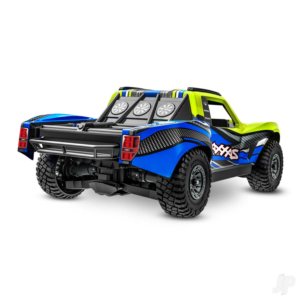 Traxxas Mini Slash BL-2S 4X4 RTR Short Course Truck - Yellow (+ TQi 2-ch/2S LiPo/USB-C Charger/Clipless Body)