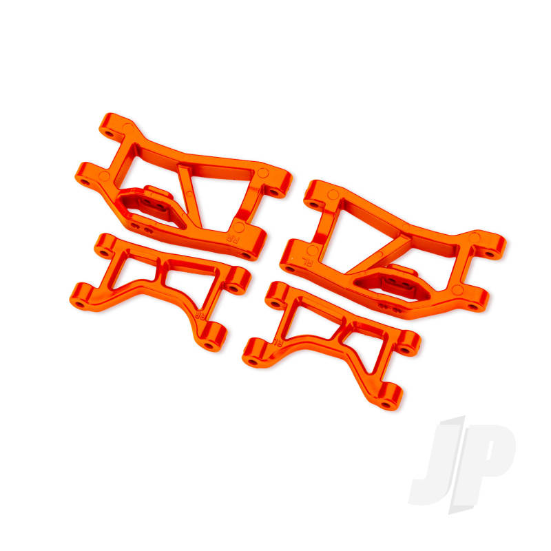 Traxxas Orange Rear Upper & Lower Suspension Arms (L&R)