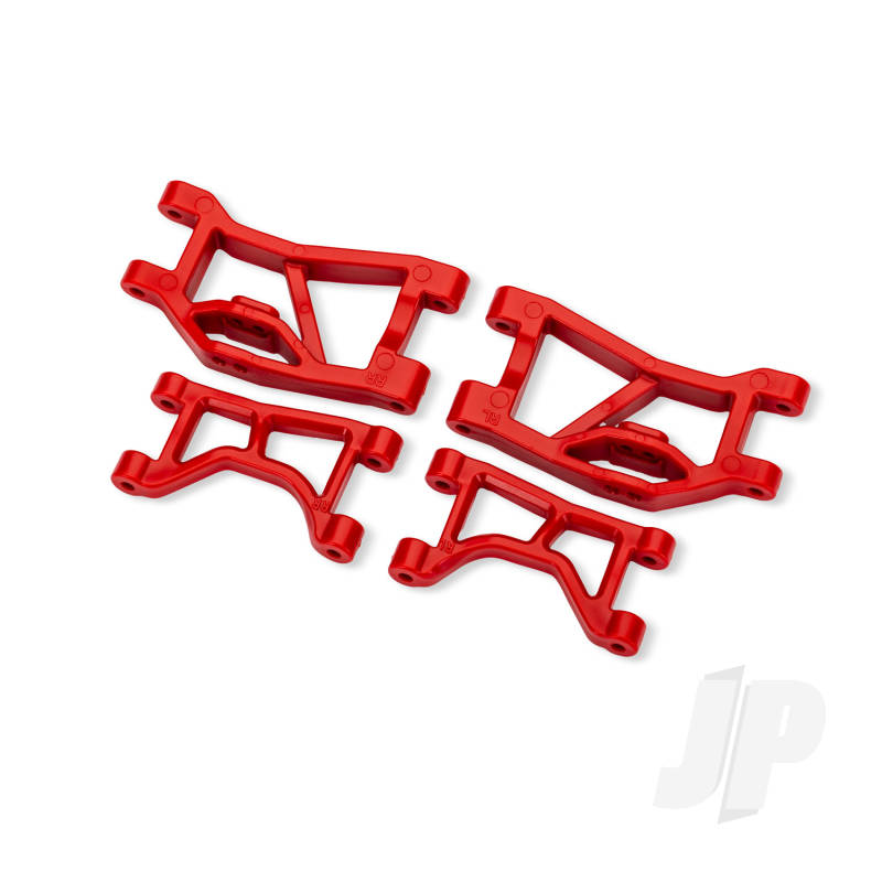 Traxxas Red Rear Upper & Lower Suspension Arms (L&R)