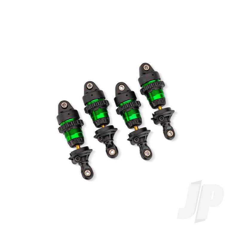 Traxxas Green Aluminium Mini GTR Short Shocks (4)