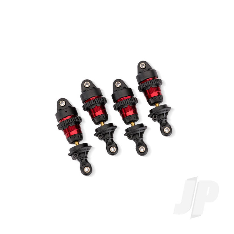 Traxxas Red Aluminium Mini GTR Short Shocks (4)