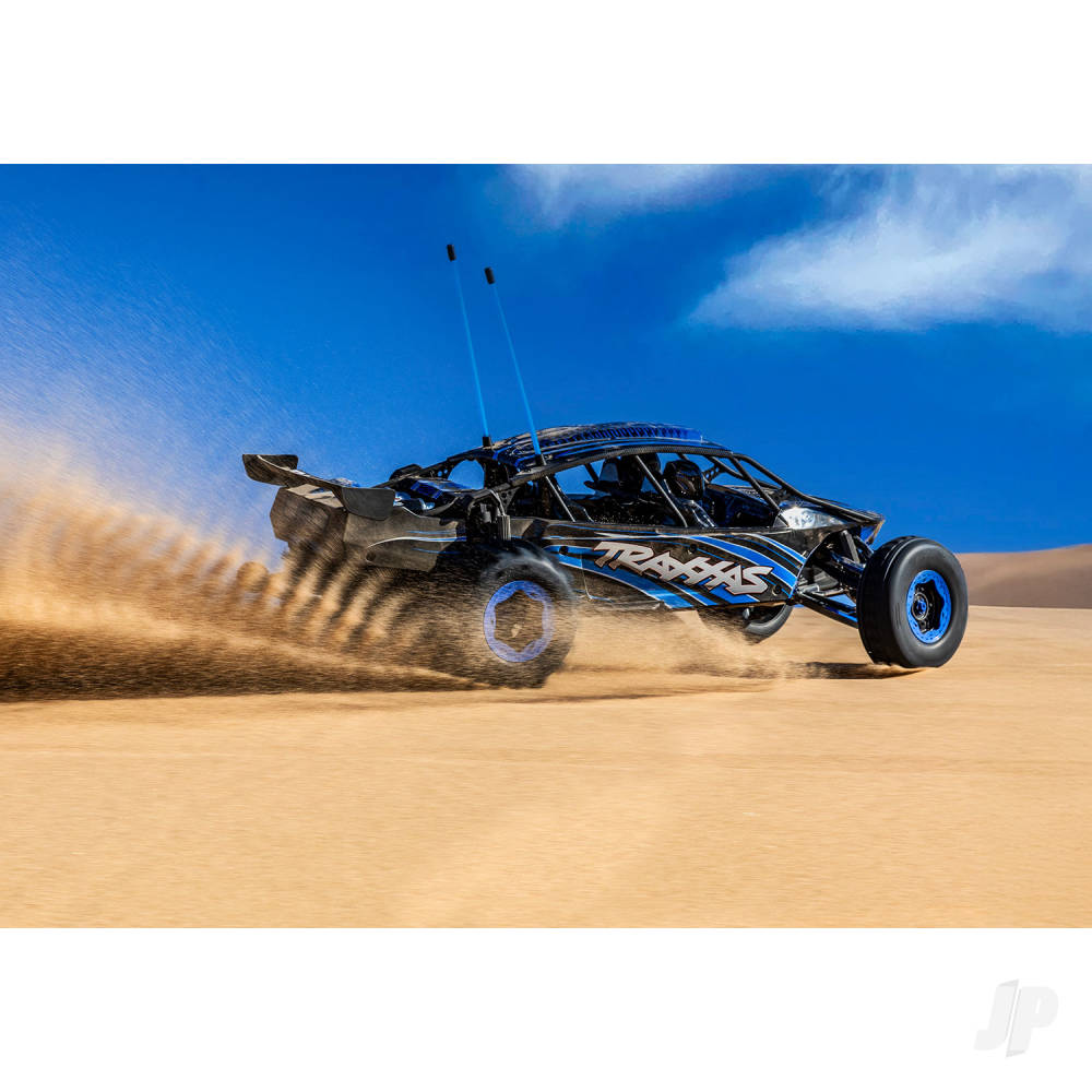 Traxxas Funco Motorsports Pro Scale 8S 2WD Electric Sand Car - Blue (+TQi 2-ch - VXL-8s - Velineon 1200XL  - TSM - Replica Clipless Body) - FOR PRE-ORDER - EXPECTED EARLY JUNE