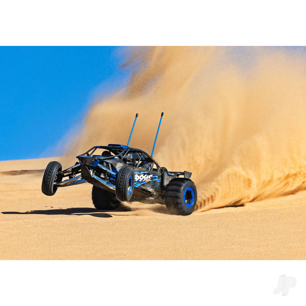Traxxas Funco Motorsports Pro Scale 8S 2WD Electric Sand Car - Blue (+TQi 2-ch - VXL-8s - Velineon 1200XL  - TSM - Replica Clipless Body) - FOR PRE-ORDER - EXPECTED EARLY JUNE