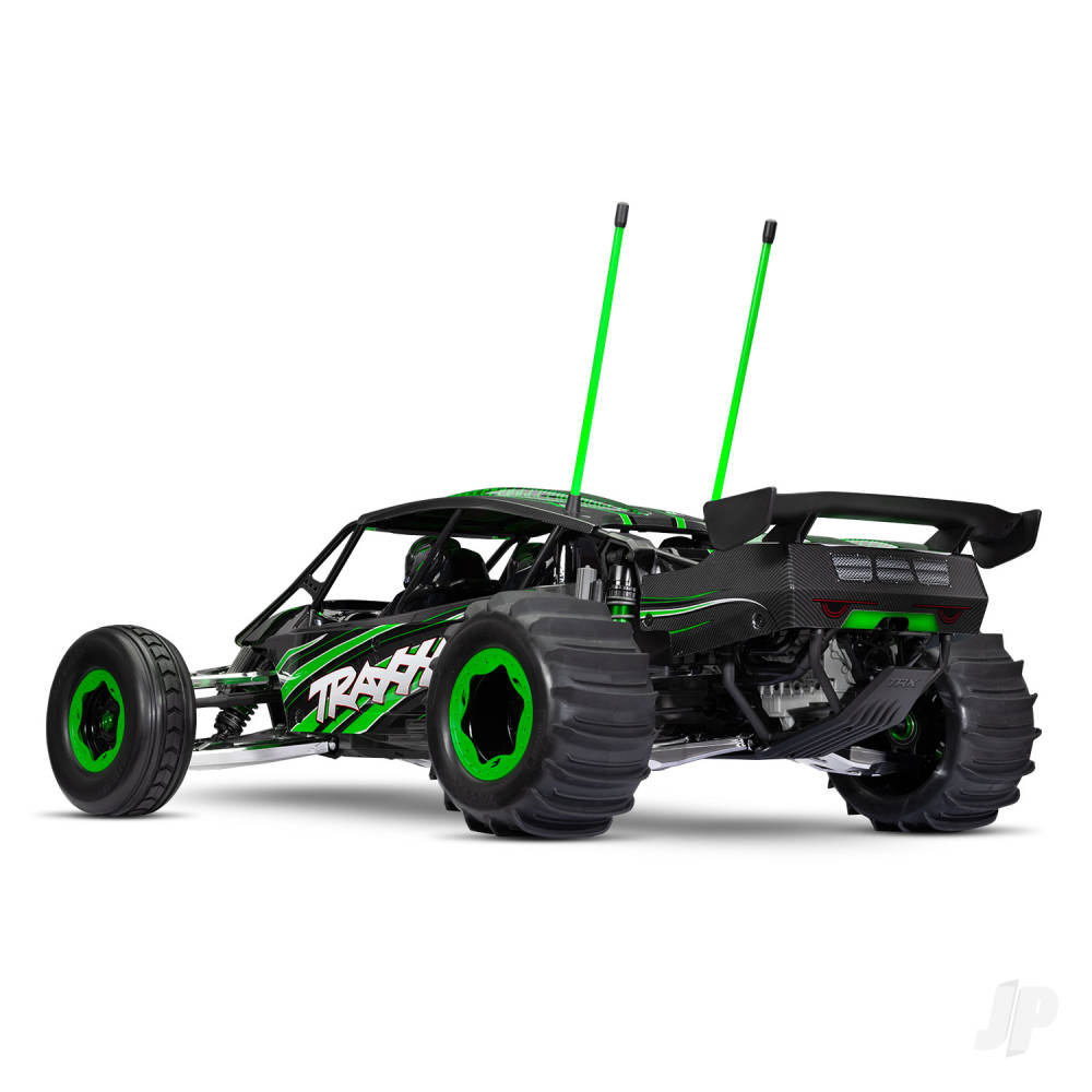 Traxxas Funco Motorsports Pro Scale 8S 2WD Electric Sand Car - Green (+TQi 2-ch - VXL-8s - Velineon 1200XL  - TSM - Replica Clipless Body)