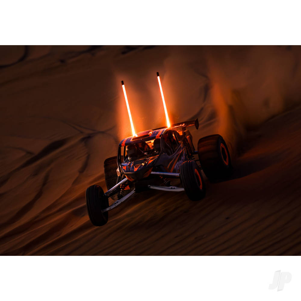 Traxxas Funco Motorsports Pro Scale 8S 2WD Electric Sand Car - Orange (+TQi 2-ch - VXL-8s - Velineon 1200XL  - TSM - Replica Clipless Body) - EX DISPLAY - NEVER RUN