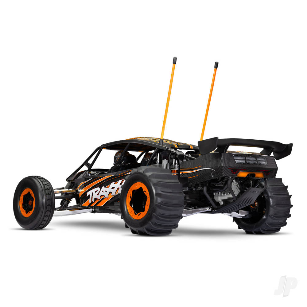 Traxxas Funco Motorsports Pro Scale 8S 2WD Electric Sand Car - Orange (+TQi 2-ch - VXL-8s - Velineon 1200XL  - TSM - Replica Clipless Body) - EX DISPLAY - NEVER RUN