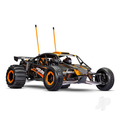 Traxxas Funco Motorsports Pro Scale 8S 2WD Electric Sand Car - Orange (+TQi 2-ch - VXL-8s - Velineon 1200XL  - TSM - Replica Clipless Body) - EX DISPLAY - NEVER RUN