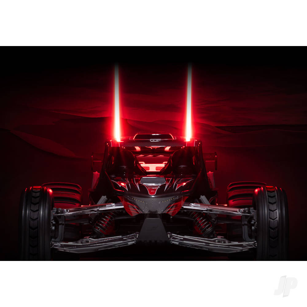 Traxxas Funco Motorsports Pro Scale 8S 2WD Electric Sand Car - Red (+TQi 2-ch - VXL-8s - Velineon 1200XL  - TSM - Replica Clipless Body)