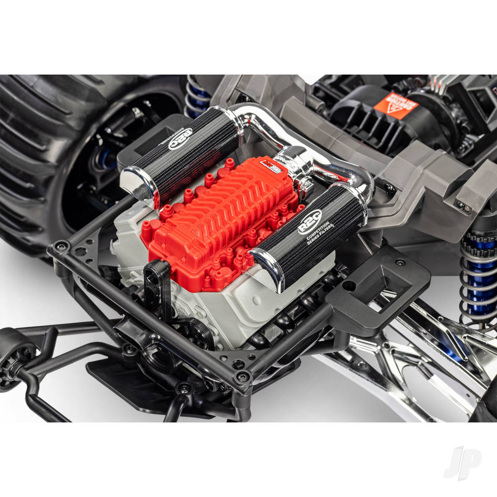 Traxxas Funco Motorsports Pro Scale 8S 2WD Electric Sand Car - Red (+TQi 2-ch - VXL-8s - Velineon 1200XL  - TSM - Replica Clipless Body)