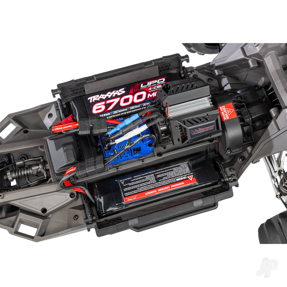 Traxxas Funco Motorsports Pro Scale 8S 2WD Electric Sand Car - Red (+TQi 2-ch - VXL-8s - Velineon 1200XL  - TSM - Replica Clipless Body)